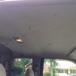 Before Headliner replacement